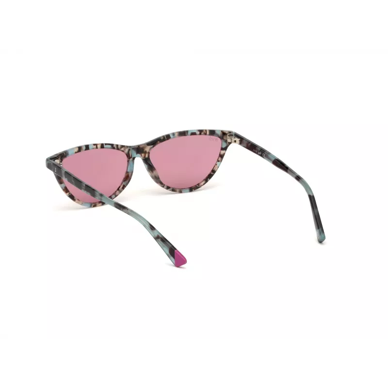 WEB EYEWEAR Dames zonnebril WE0264-5555Y acetaat montuur UV400 55mm
