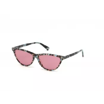 WEB EYEWEAR Dames zonnebril WE0264-5555Y acetaat montuur UV400 55mm