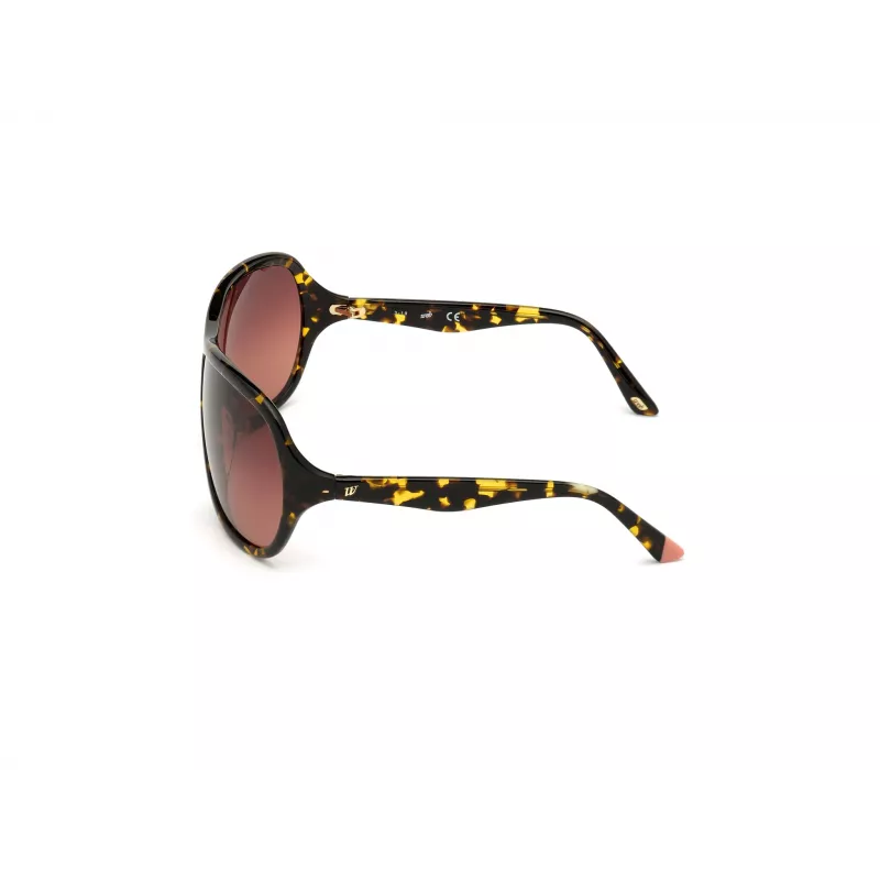WEB EYEWEAR dames WE0290-6552F havana bruin rechthoekige cat eye zonnebril 65/12/115 mm