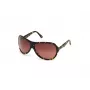 WEB EYEWEAR dames WE0290-6552F havana bruin rechthoekige cat eye zonnebril 65/12/115 mm