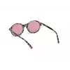 WEB EYEWEAR dames cat-eye zonnebril WE0266-5155Y Havana/bruin gradient 51 mm