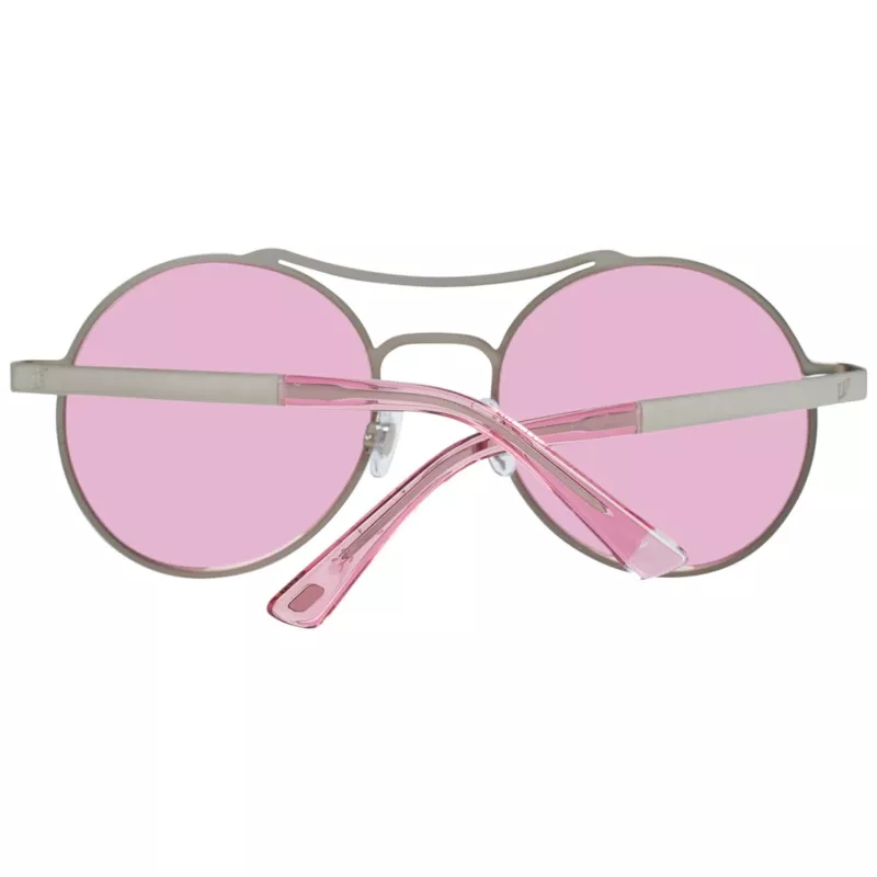 WEB EYEWEAR dames zonnebril WE0171-54016 shiny black montuur smoke grey glazen 54/21/135 mm