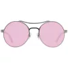 WEB EYEWEAR dames zonnebril WE0171-54016 shiny black montuur smoke grey glazen 54/21/135 mm