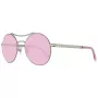 WEB EYEWEAR dames zonnebril WE0171-54016 shiny black montuur smoke grey glazen 54/21/135 mm
