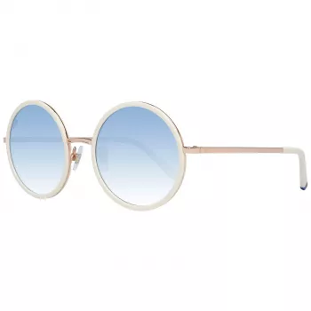 WEB EYEWEAR dameszonnebril WE0200-5221F acetaat montuur UV400-bescherming 52 mm