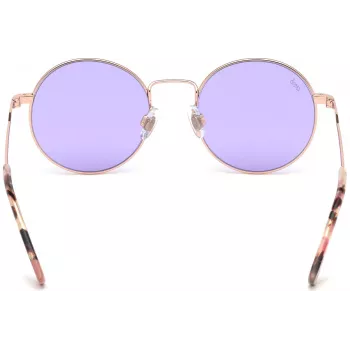 Web Eyewear dames zonnebril WE0254-33Y Havana bruin rechthoekig acetaat 49mm