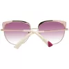 WEB EYEWEAR dames zonnebril WE0271-5533Z havana bruin vierkant acetaat verloopglas 55mm