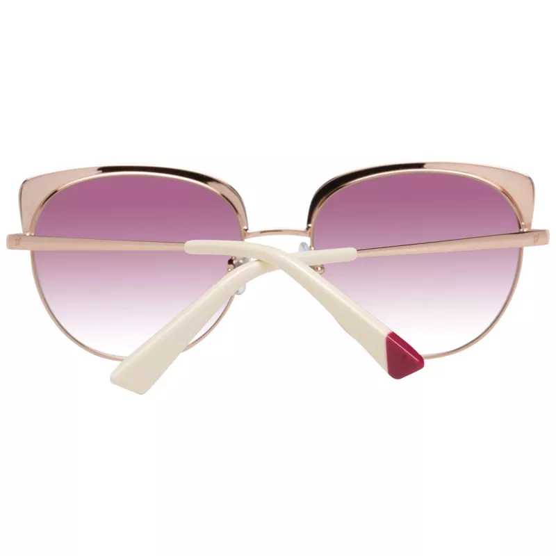 WEB EYEWEAR dames zonnebril WE0271-5533Z havana bruin vierkant acetaat verloopglas 55mm