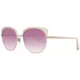 WEB EYEWEAR dames zonnebril WE0271-5533Z havana bruin vierkant acetaat verloopglas 55mm