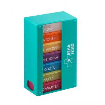Wekelijkse pillenorganizer voor 3 keer per dag RF-356 REHAFUND