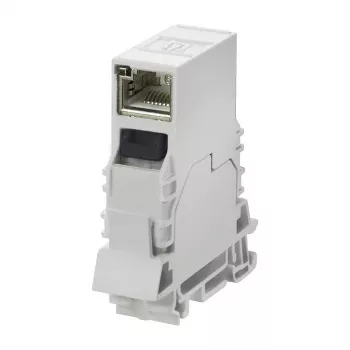 Weidmueller IE-TO-RJ45-C DIN-rail RJ45 bus, Cat.6A afgeschermd