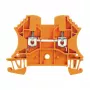 Weidmüller WDU 2.5 OR doorvoerklem, schroefaansluiting, 2,5 mm², oranje