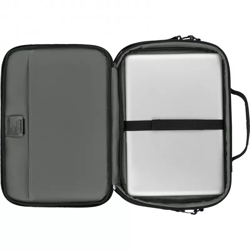 Wenger BQ 16 Laptop Brief Essential Black 16 inch notebooktas
