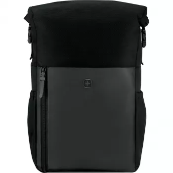 Wenger UrbanOne Roll-Top 15.6 Laptoprugzak zwart