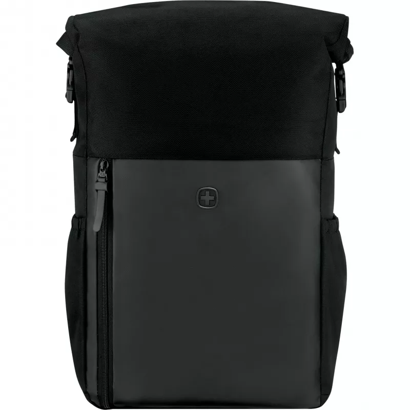 Wenger UrbanOne Roll-Top 15.6 Laptoprugzak zwart