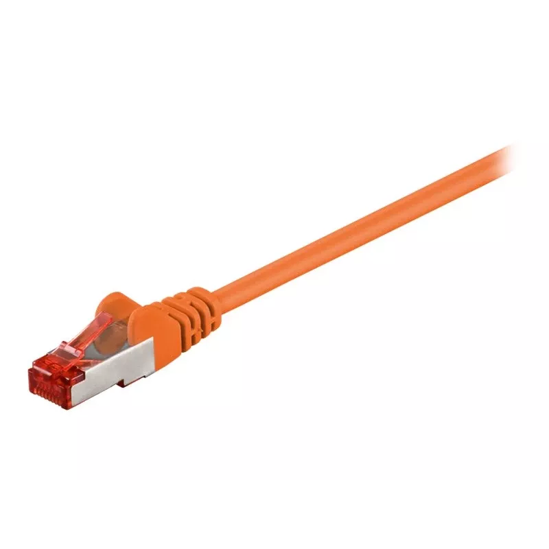 Wentronic 1,5m Cat6 STP RJ-45 naar RJ-45 patchkabel, oranje (95582)