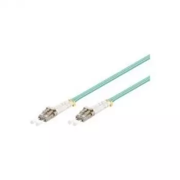 Wentronic 10m LC-LC OM3 duplex multimode glasvezel-patchkabel, blauw 95755