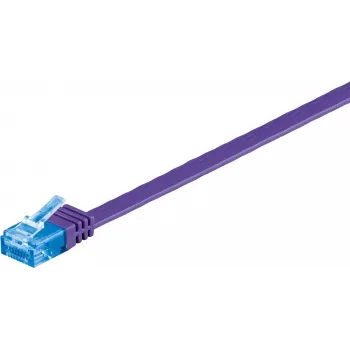Wentronic 96324 Cat6a U/UTP netwerk-patchkabel, 2 m, blauw