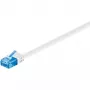 Wentronic 96358 7m Cat6a U/UTP netwerk-patchkabel blauw-wit