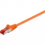 Wentronic CAT 6 S/FTP PIMF 50m netwerkkabel, grijs 93476
