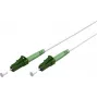 WENTRONIC Goobay 59586 OS2 Single-Mode glasvezelpatchkabel LC/APC naar LC/APC, 3 m, wit, LSZH