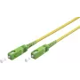 Wentronic Goobay 59641 OS2 single-mode glasvezel patchkabel, SC/APC naar SC/APC, 5 m, geel, LSZH