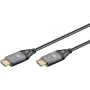 WENTRONIC Goobay 76276 actieve optische HDMI-kabel AOC 8K – 10 m, HDMI 2.1, 48 Gbps, 8K@60Hz, 4K@120Hz, Dynamic HDR, eARC, VRR, ALLM, HDCP 2.3, zwart