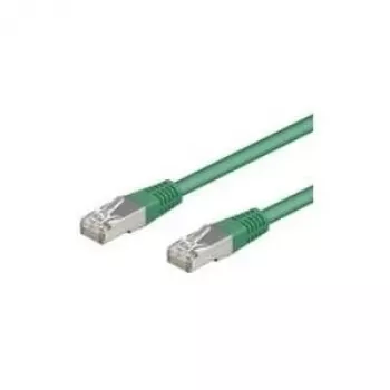 Wentronic Goobay CAT 5e SF/UTP patchkabel, groen, 1m, CCA 68043
