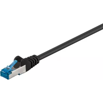 Wentronic Goobay CAT 6a S/FTP-patchkabel, LSZH, zwart, 30 m 94905