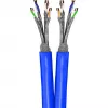Wentronic Goobay CAT 7A duplex netwerkkabel S/FTP PiMF blauw - kopergeleider CU AWG 22/1 (75716)