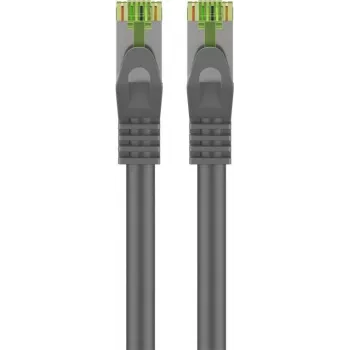 Wentronic Goobay CAT 8.1 S/FTP (PiMF) patchkabel, RJ45, 0,5 m, grijs, GHMT-gecertificeerd 61113