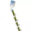 Wentronic Goobay ultra-flexibele CAT 6A patchkabel slim U/FTP wit - extra korte stekker, 0,25 m 74336