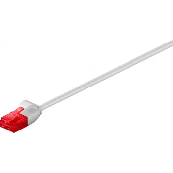Wentronic Slim Line Cat6 U/UTP-patchkabel, 0,15 m, ivoor 71545
