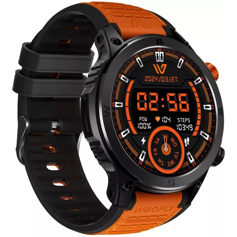 Weofly Conquer smartwatch oranje