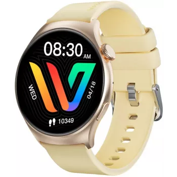 WEOFLY Curve smartwatch goud
