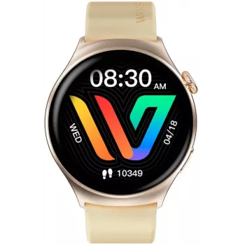 WEOFLY Curve smartwatch goud