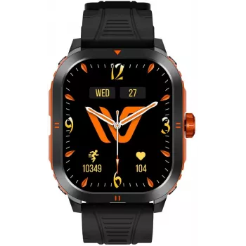 WEOFLY Pioneer smartwatch, 1,95 inch AMOLED, oranje