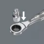 Wera 950 SPKL Hex-Plus L-sleutel met kogelkop, 6 mm, chroom-vanadiumstaal, BlackLaser-oppervlak 05003669001