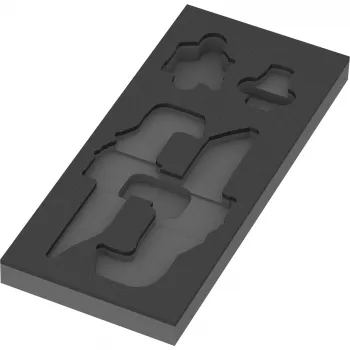 WERA 9840 schuiminzet voor L-sleutelset 1 (zwart/grijs, voor Tool Rebel gereedschapskar)
