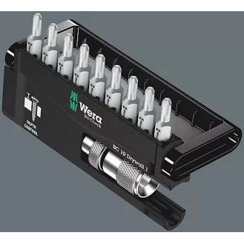 Wera Bit-Check 10 Drywall 1 bitset, 10-delig