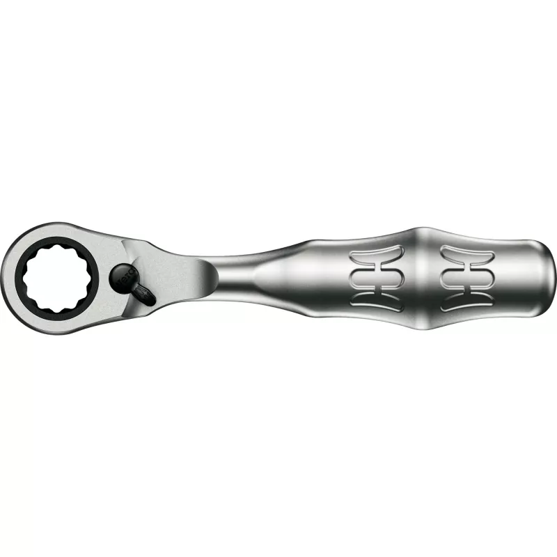 Wera Kraftform Kompakt H 1 Woodcraft schroevendraaiergreep met 12 gemengde bits - hex, Phillips, Pozidriv, Torx