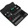 Wera Kraftform Kompakt H 1 Woodcraft schroevendraaiergreep met 12 gemengde bits - hex, Phillips, Pozidriv, Torx