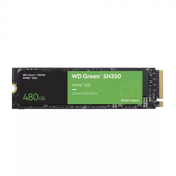 Western Digital WD Green SN350 480GB M.2 2280 PCIe NVMe SSD - lezen 2400 MB/s, schrijven 1650 MB/s