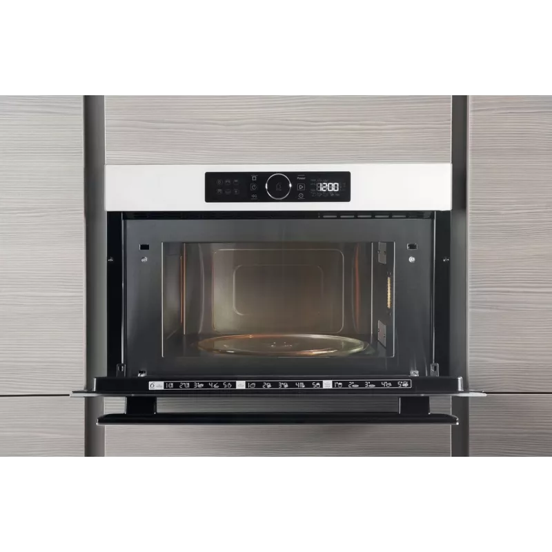 Whirlpool AMW 730 WH inbouw magnetron met grill, 31 L, 1000 W, wit