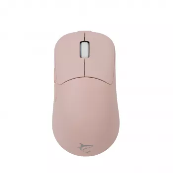 White Shark AERO PINK Draadloze Gaming-muis (roze, 10000 DPI, 2,4 GHz/USB-C)