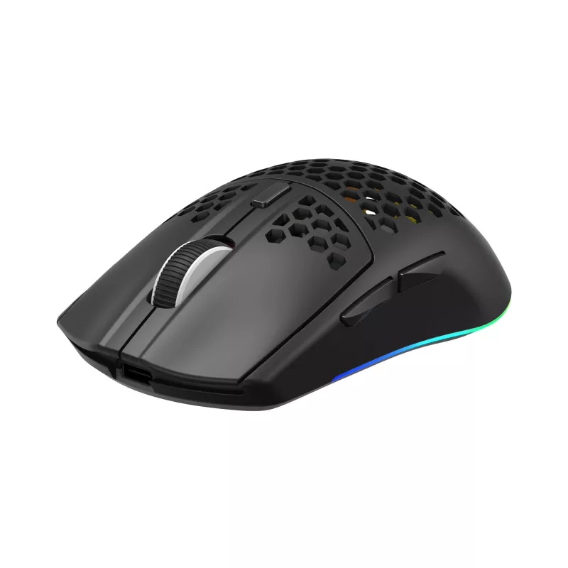 White Shark CADOR WGM-5020 zwarte honingraatstructuur optische gaming-muis