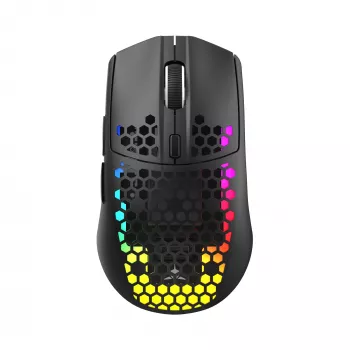 White Shark CADOR WGM-5020 zwarte honingraatstructuur optische gaming-muis