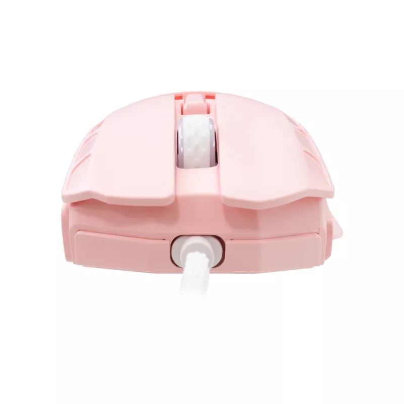 White Shark ECTOR-P GM-5016 Bedrade Gaming-muis, 6400 DPI, roze