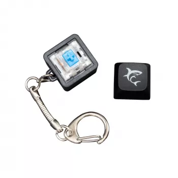 White Shark KEYCHAIN Promo Black mechanische schakelaars