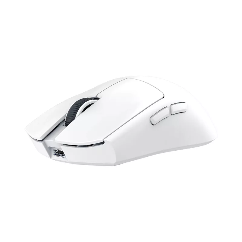 White Shark LUCAN-W WGM-5022 12000 DPI draadloze gamingmuis, wit